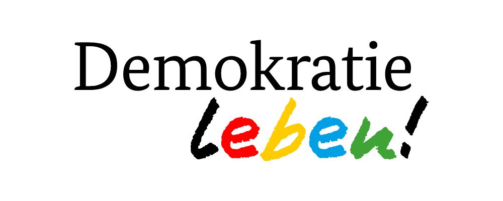 Logo "Demokratie leben!"