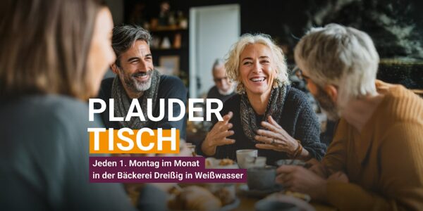 Plaudertisch in der Bäckerei Dreißig Weißwasser