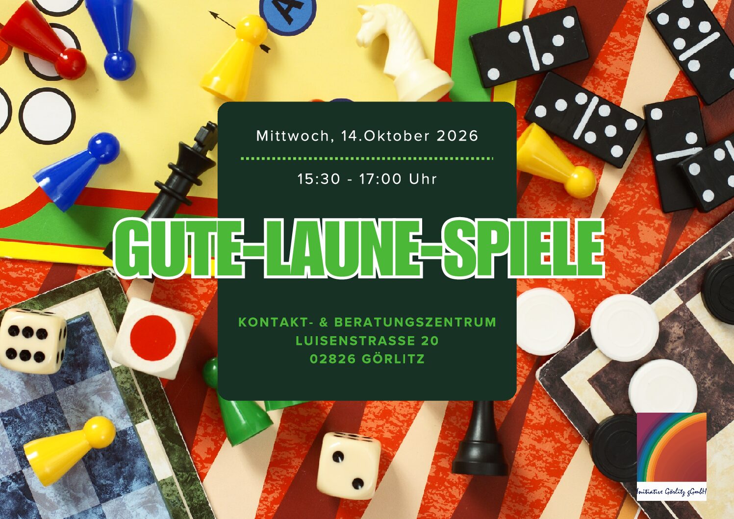 Spielewettbewerb „Gute-Laune-Spiele zur Woche der seelischen Gesundheit“