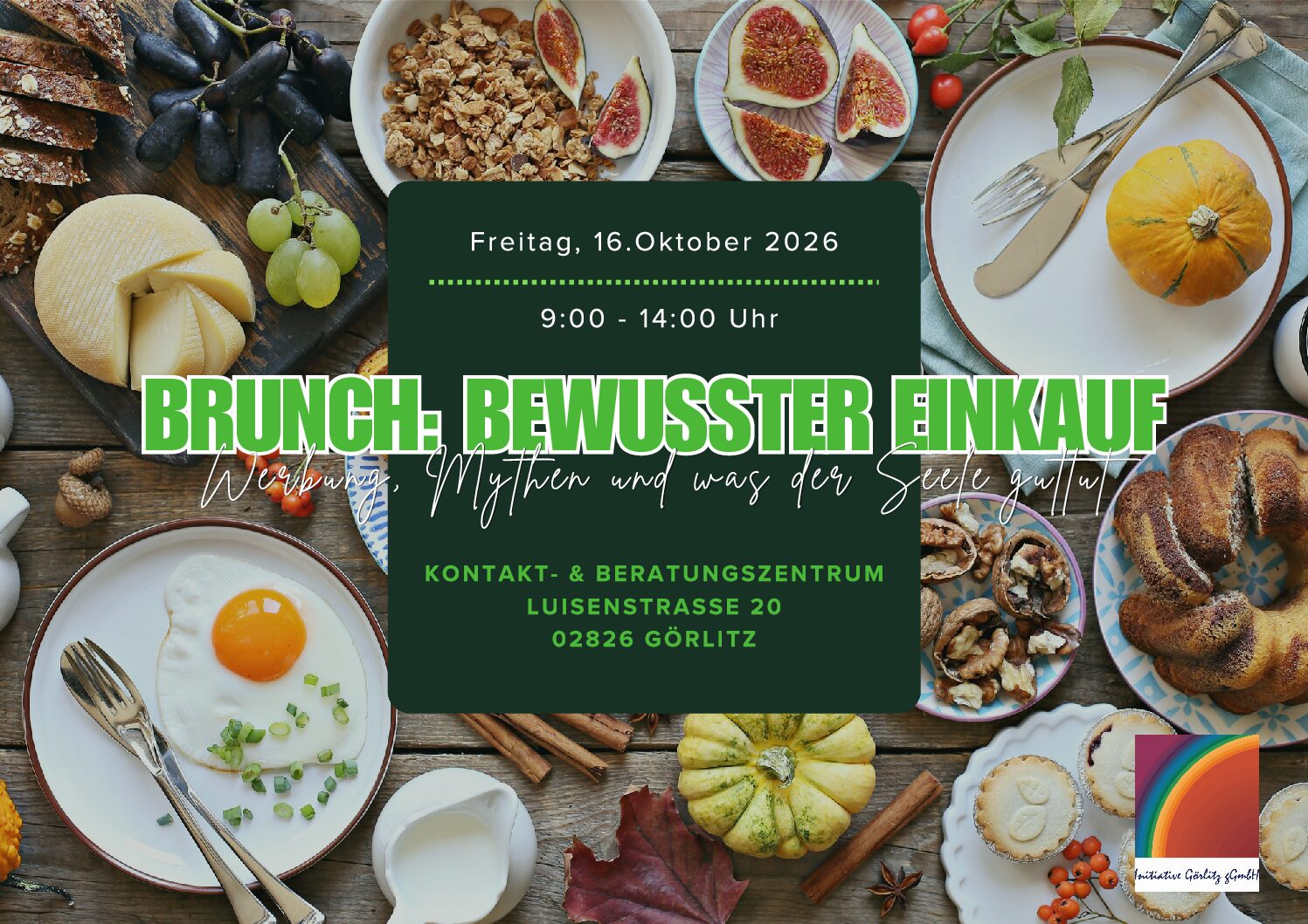 Brunch mit Vortrag: Bewusster einkaufen: Werbung, Mythen und was der Seele guttut