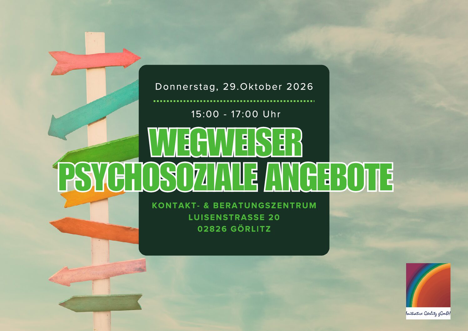 Wegweiser psychosoziale Angebote